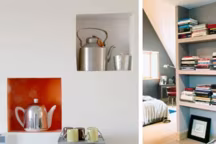 Ces rangements sur mesure peuvent agrandir votre espace et vous changer la vie ! Placards inattendus, tiroirs originaux, bibliothèques design...