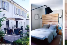 Cette maison a été revisitée par une décoratrice. Multiplication des couleurs et mobilier de série revisité lui donnent du caractère...