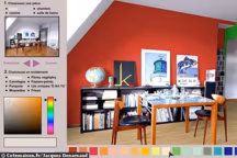 Avec notre simulateur déco en ligne, trouvez vos couleurs et revêtements poru les murs et les sols de vos pièces : salon, cuisine, salle de bains, chambre...