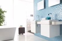 Mettre de la couleur dans la salle de bains