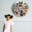 Une horloge multi-photos