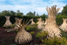 Une des créations de cette vingtième édition du Festival international des jardins de Chaumont-sur-Loire. "Les Bulbes fertiles".