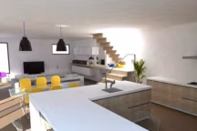 Cuisine ouverte esprit loft : un exemple à suivre