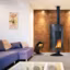 Un poêle au design moderne
