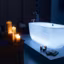La baignoire lumineuse