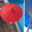 Un parasol teinté d'exotisme
