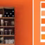 Des textures orangées pour cette palette déco de couleurs