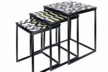 La géométrie s'invite dans la déco