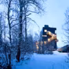 Musée Knut Hamsun à Hamaroy (Norvège) signé de l'architecte Steven Holl.
