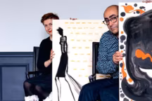 K+D... Deux lettres réunies par un signe positivement constructif. Les artistes Olivier Kuntzel et Florence Deygas ont additionné leur talent. Interview...