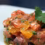 Tartare de saumon à l'orange
