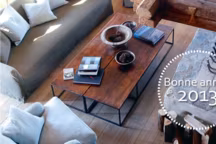 Belle et heureuse année à tous ! La rédaction de Cotemaison vous souhaite le meilleur pour 2013, du bonheur, de la douceur, et beaucoup de projets pour vos proches et... votre maison !