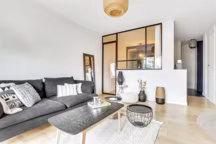 Rénovation complète d'un appartement à Neuilly-sur-Seine par les architectes d'intérieur de l'agence June.