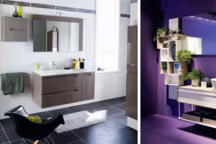 On la connaissait minimaliste, high-tech, dédiée au bien-être et à la détente. Voici qu'elle opte aujourd'hui pour une atmosphère de boudoir, dans un esprit cocooning. "Bathroom, sweet bathroom."