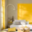 Un jaune ultra-dynamique pour un intérieur plein de gaieté