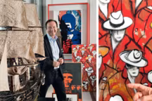 Le Fonds Leclerc pour la Culture ouvre ses portes le 24 juin aux Capucins de Landerneau avec une exposition de Gérard Fromanger. Un rendez-vous d'artistes qui va faire du bruit dans cet ancien couvent historique. Une interview Côté Ouest...