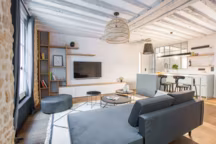 Un pied-à-terre chaleureux à Saint-Germain-des-Prés