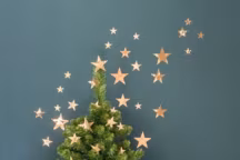 Décoration pied du sapin de Noel