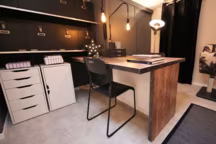 Le bureau après relooking.