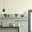 Ambiance menthe à l'eau dans la cuisine avec Little Greene
