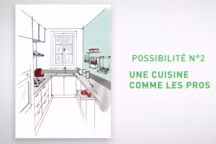 Comment aménager une cuisine dans une pièce toute en longueur ?