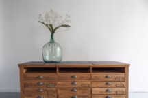 Meuble de métier terminé