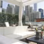 La terrasse chic avec vue sur les buildings de Chicago