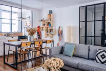 Top, un 57 m2 où la déco récup est reine !