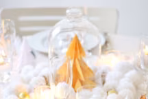 DIY de Noël : une table de fête personnalisée.