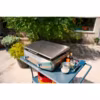 Plancha à gaz master series ex. Surface de cuisson en fonte émaillée. Prix : 390 euros, Campingaz