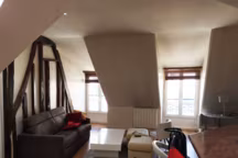 Avant/après : un appart cosy sous les toits de Paris