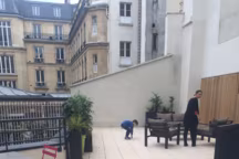 Une grande terrasse au coeur de Paris