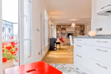 Parquet dans appartement haussmannien