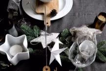 La décoration de table de Noël parfaite : 20 idées simples et élégantes