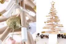 DIY de Noël : un sapin en bois à faire soi-même // du blog Minigougue - Solène Cardinaud