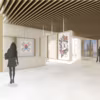 Centre Culturel Coréen - Salle d'exposition.