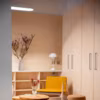 Salle de détente bureau avec fauteuil jaune
Réalisation agence Wrk
