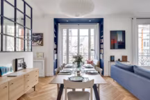 Le style parisien réinventé dans cet appartement familial