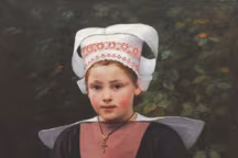 Narcisse Chaillou (1835-1916), Le Prix d'honneur, avant 1894. Huile sur toile, coll. des musées de Vitré, inv.1894.2.2.