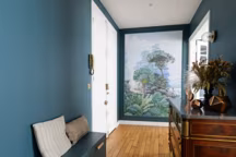 Jeux de couleurs et de motifs pour ce 90 m2