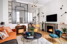 Au coeur du Quartier latin, ce 70 m2 retrouve son cachet d'origine