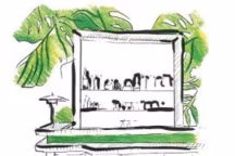 Le café-bibliothèque Côté Sud - Salon Vivre Côté Sud Saint-Tropez