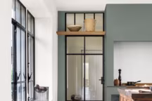 Peinture Crème de couleur satin, teinte Vert Céladon, Dulux Valentine.