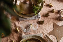 Un centre de table inspiré pour un Noël réussi