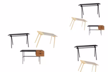 Bureaux Habitat, Roset et Conforama.