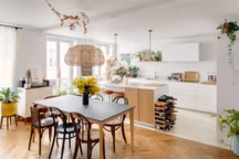 Un appartement typiquement parisien fraîchement modernisé