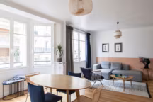 Un appartement des années 30 remanié avec soin