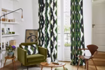 20 rideaux colorés pour réchauffer sa décoration