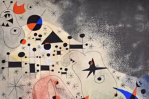 Joan Miró, L'Oiseau migrateur. 26 mai 1941. Gouache et huile sur papier. 46 x 38 cm. Collection particulière.