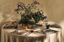 Les collections d'art de la table des grandes maisons de luxe